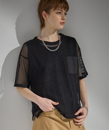 ATSURO TAYAMA クルーネックメッシュプルオーバー_subthumb_15