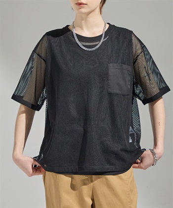 ATSURO TAYAMA クルーネックメッシュプルオーバー_subthumb_16