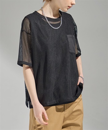 ATSURO TAYAMA クルーネックメッシュプルオーバー_subthumb_17