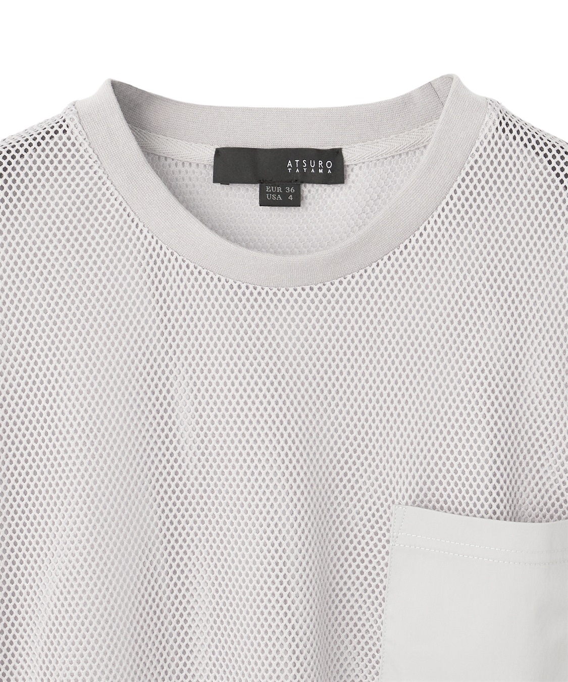ATSURO TAYAMA クルーネックメッシュプルオーバー_sub_25