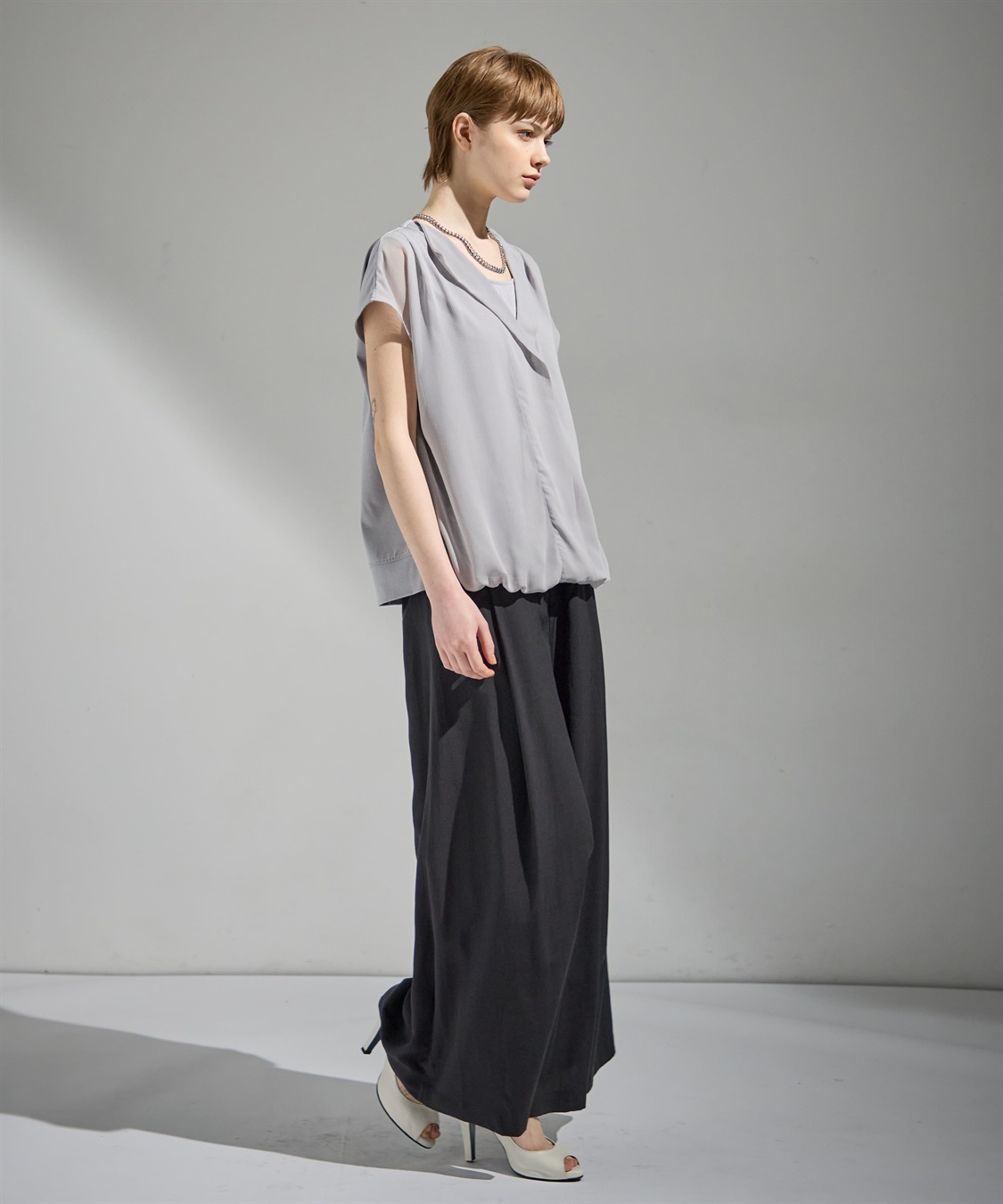 ATSURO TAYAMA レイヤード風ドレープブラウス_sub_9