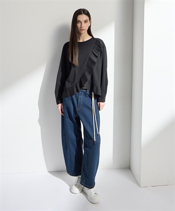 ATSURO TAYAMA アシンメトリープリーツデザイントップス_subthumb_9