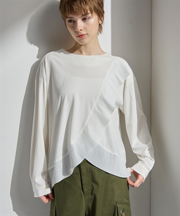 ATSURO TAYAMA アシンメトリープリーツデザイントップス_subthumb_12