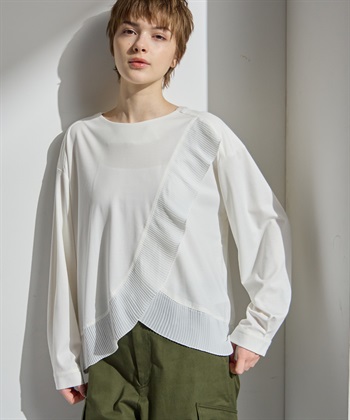 ATSURO TAYAMA アシンメトリープリーツデザイントップス_subthumb_13