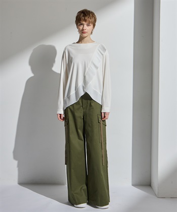 ATSURO TAYAMA アシンメトリープリーツデザイントップス_subthumb_16