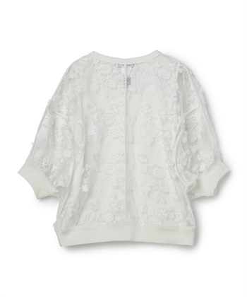 ATSURO TAYAMA レイヤード刺繍レースプルオーバー_subthumb_3