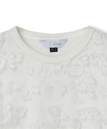 ATSURO TAYAMA レイヤード刺繍レースプルオーバー_subthumb_4