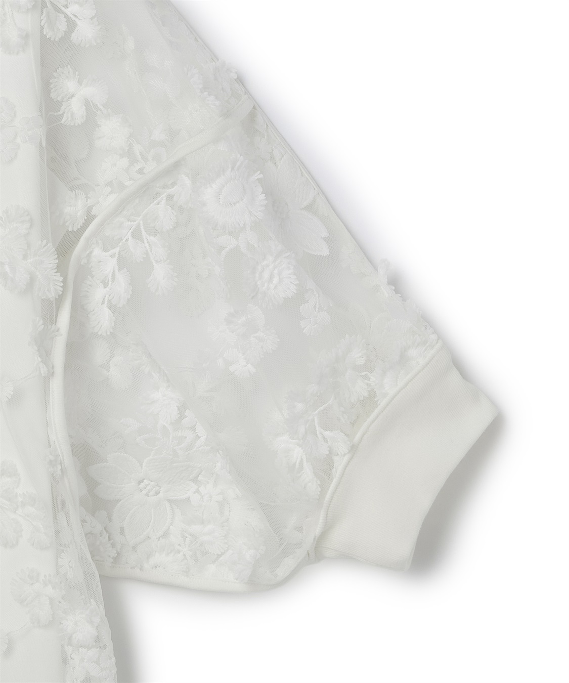 ATSURO TAYAMA レイヤード刺繍レースプルオーバー_sub_5