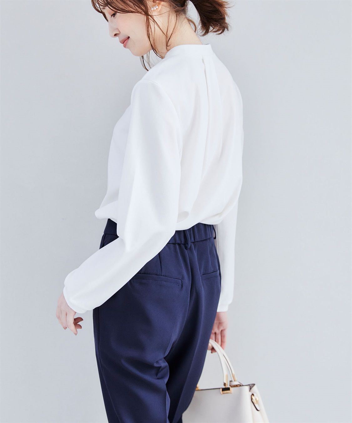 CROSS FUNCTION 《抗菌防臭・通気性》正解 シフォンフリルカットソーブラウス【CF/クロスファンクション】_sub_10