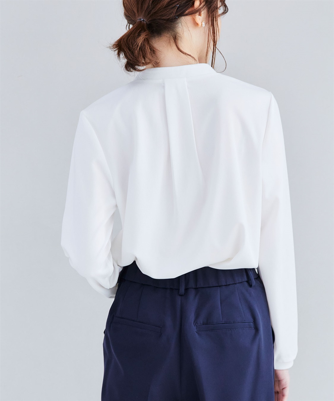 CROSS FUNCTION 《抗菌防臭・通気性》正解 シフォンフリルカットソーブラウス【CF/クロスファンクション】_sub_11