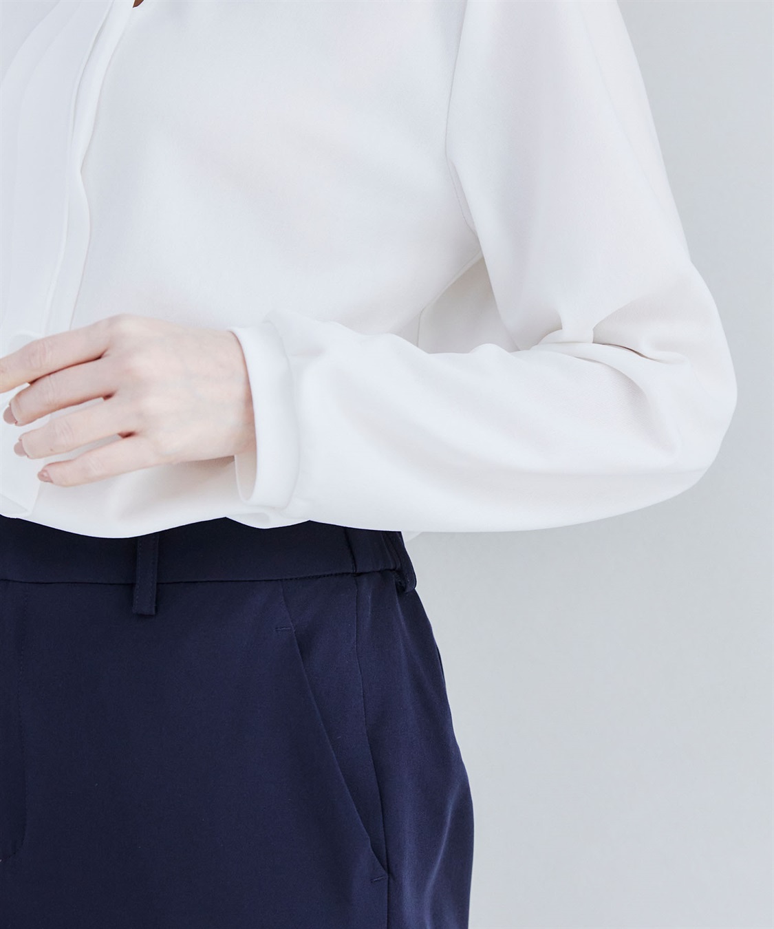 CROSS FUNCTION 《抗菌防臭・通気性》正解 シフォンフリルカットソーブラウス【CF/クロスファンクション】_sub_19