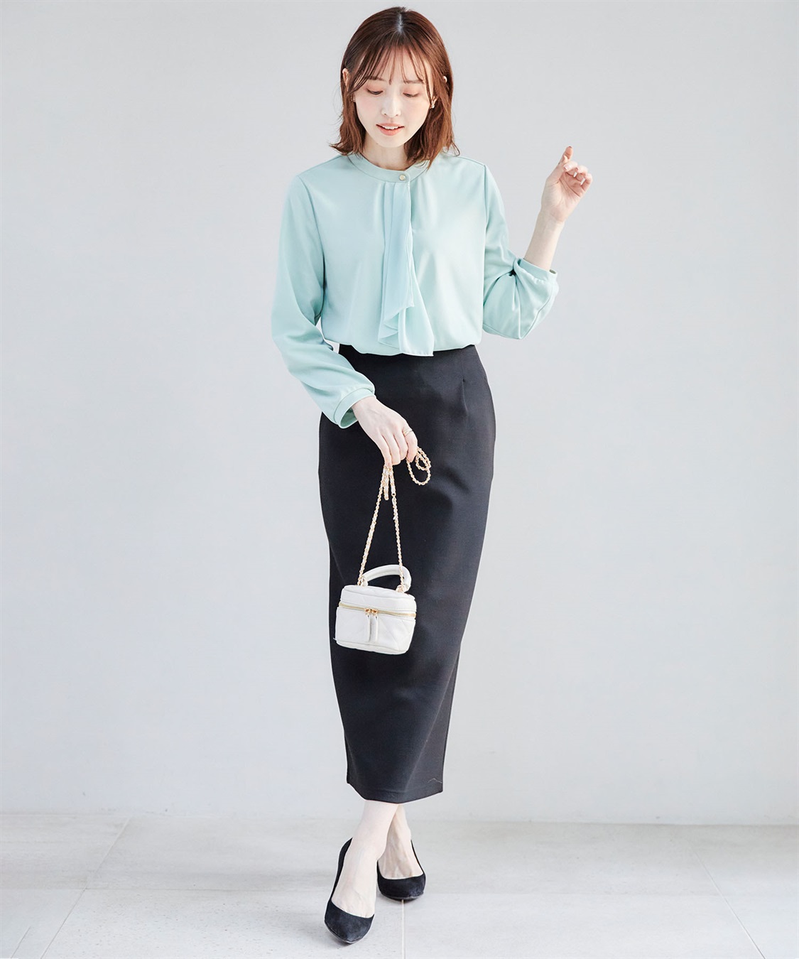 CROSS FUNCTION 《抗菌防臭・通気性》正解 シフォンフリルカットソーブラウス【CF/クロスファンクション】_sub_26