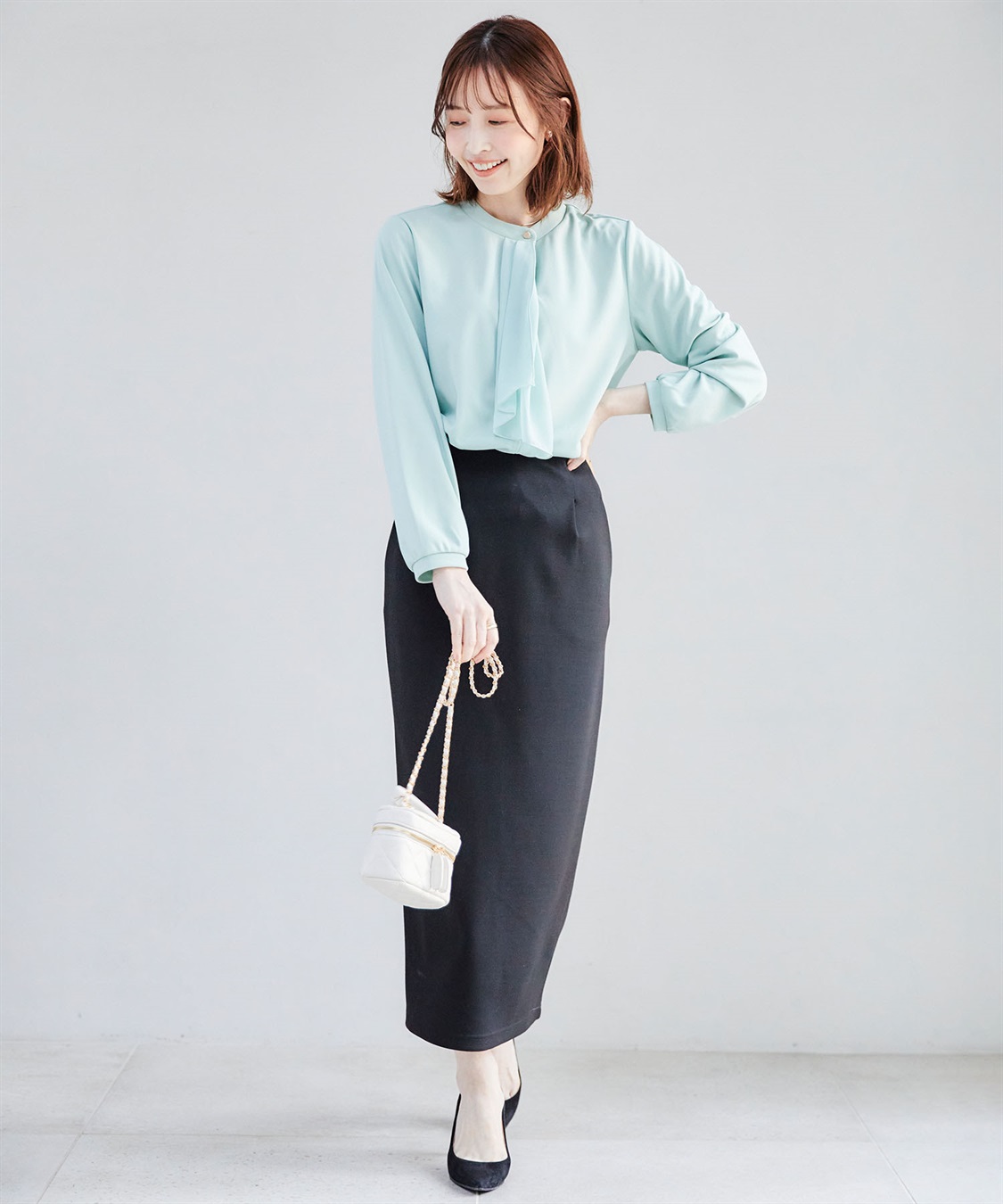 CROSS FUNCTION 《抗菌防臭・通気性》正解 シフォンフリルカットソーブラウス【CF/クロスファンクション】_sub_27