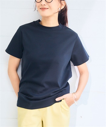 Life Style by cross marche 《シワになりにくい・なめらか》美ューティフル正解ハイネックTシャツ【CF/クロスファンクション】_subthumb_3