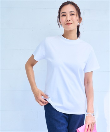 Life Style by cross marche 《シワになりにくい・なめらか》美ューティフル正解ハイネックTシャツ【CF/クロスファンクション】_subthumb_8