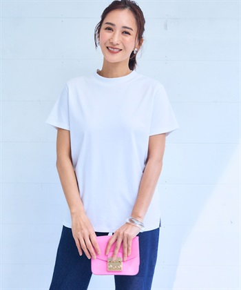 Life Style by cross marche 《シワになりにくい・なめらか》美ューティフル正解ハイネックTシャツ【CF/クロスファンクション】_subthumb_9