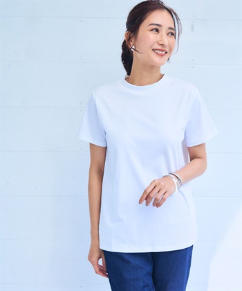 Life Style by cross marche 《シワになりにくい・なめらか》美ューティフル正解ハイネックTシャツ【CF/クロスファンクション】_subthumb_10