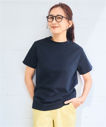 Life Style by cross marche 《シワになりにくい・なめらか》美ューティフル正解ハイネックTシャツ【CF/クロスファンクション】_subthumb_20