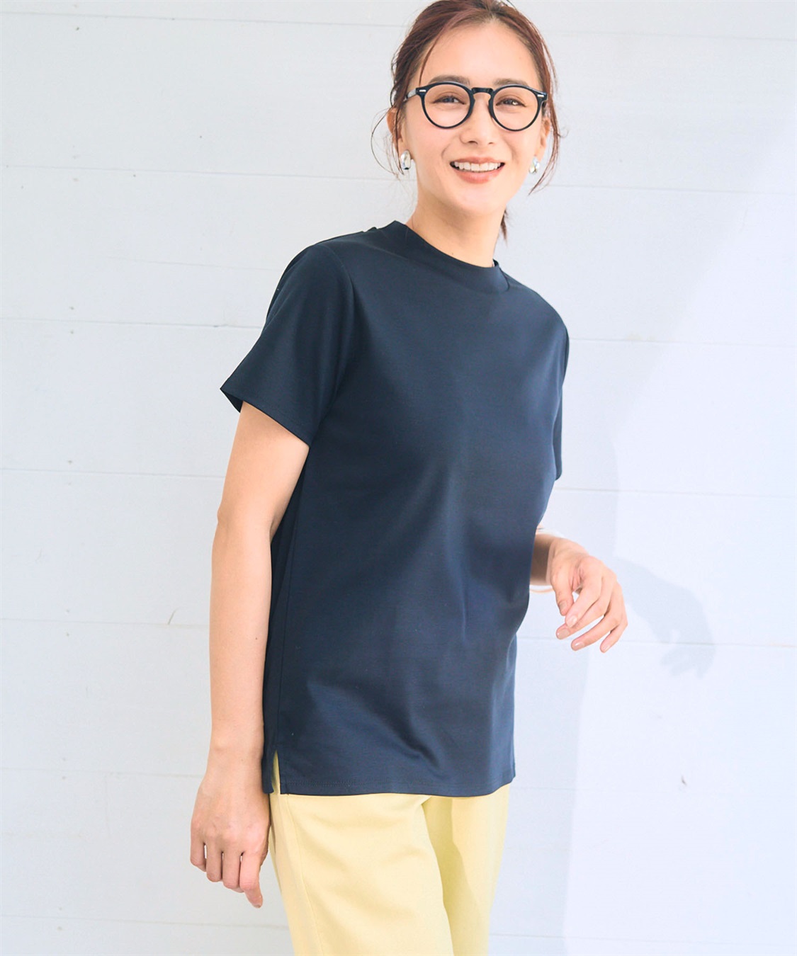 CROSS FUNCTION 《シワになりにくい・なめらか》正解ハイネックTシャツ【CF/クロスファンクション】_sub_21