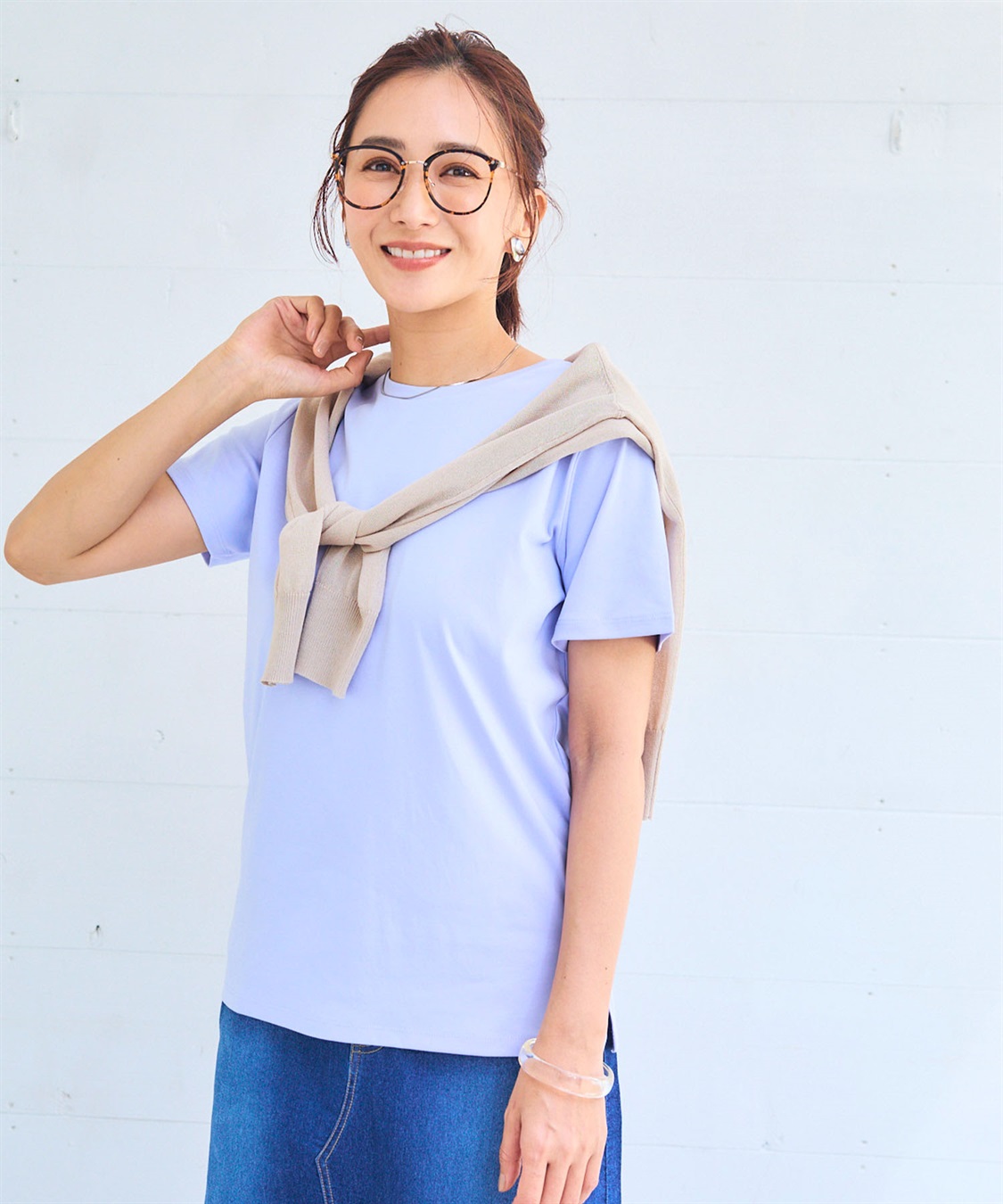 CROSS FUNCTION 《シワになりにくい・なめらか》正解クルーネックTシャツ【CF/クロスファンクション】_sub_15