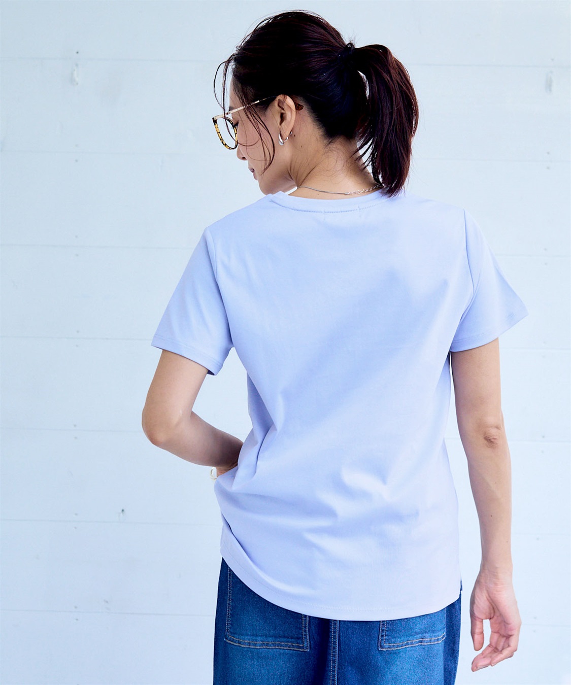 CROSS FUNCTION 《シワになりにくい・なめらか》正解クルーネックTシャツ【CF/クロスファンクション】_sub_18