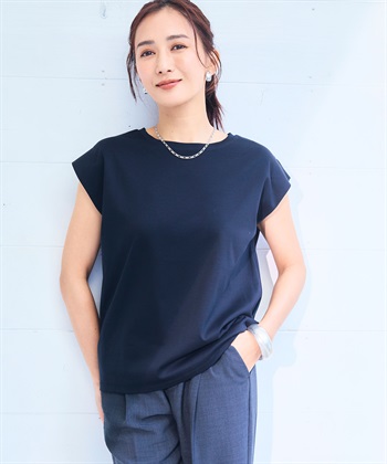 Life Style by cross marche 《シワになりにくい・なめらか》美ューティフル正解ノースリーブTシャツ【CF/クロスファンクション】_subthumb_10