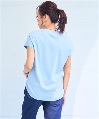 CROSS FUNCTION 《シワになりにくい・ヨレにくい》正解ハイネックフレンチTシャツ【CF/クロスファンクション】_subthumb_17