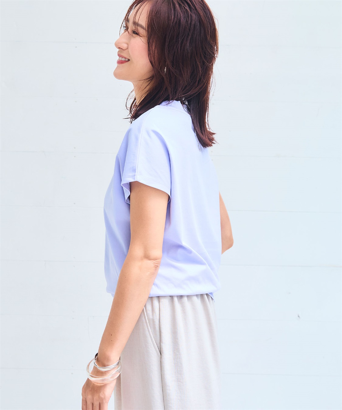 CROSS FUNCTION 《シワになりにくい・ヨレにくい》正解ハイネックフレンチTシャツ【CF/クロスファンクション】_sub_22