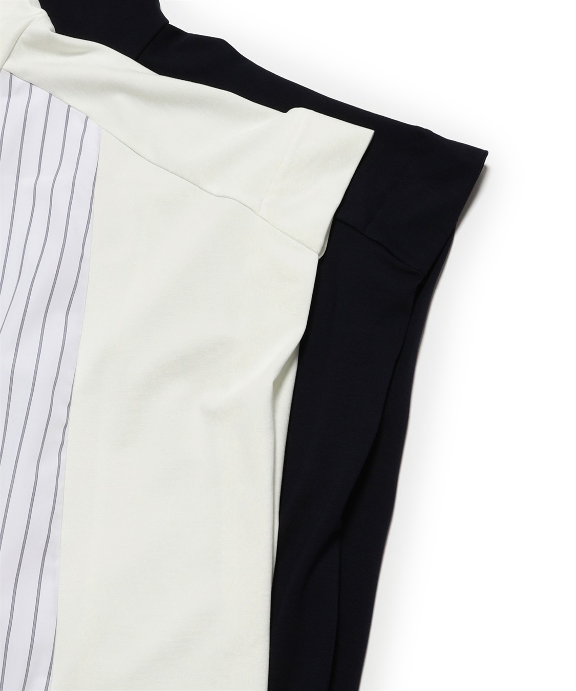 ATSURO TAYAMA 切替えシャーリングポンチョベスト_sub_2