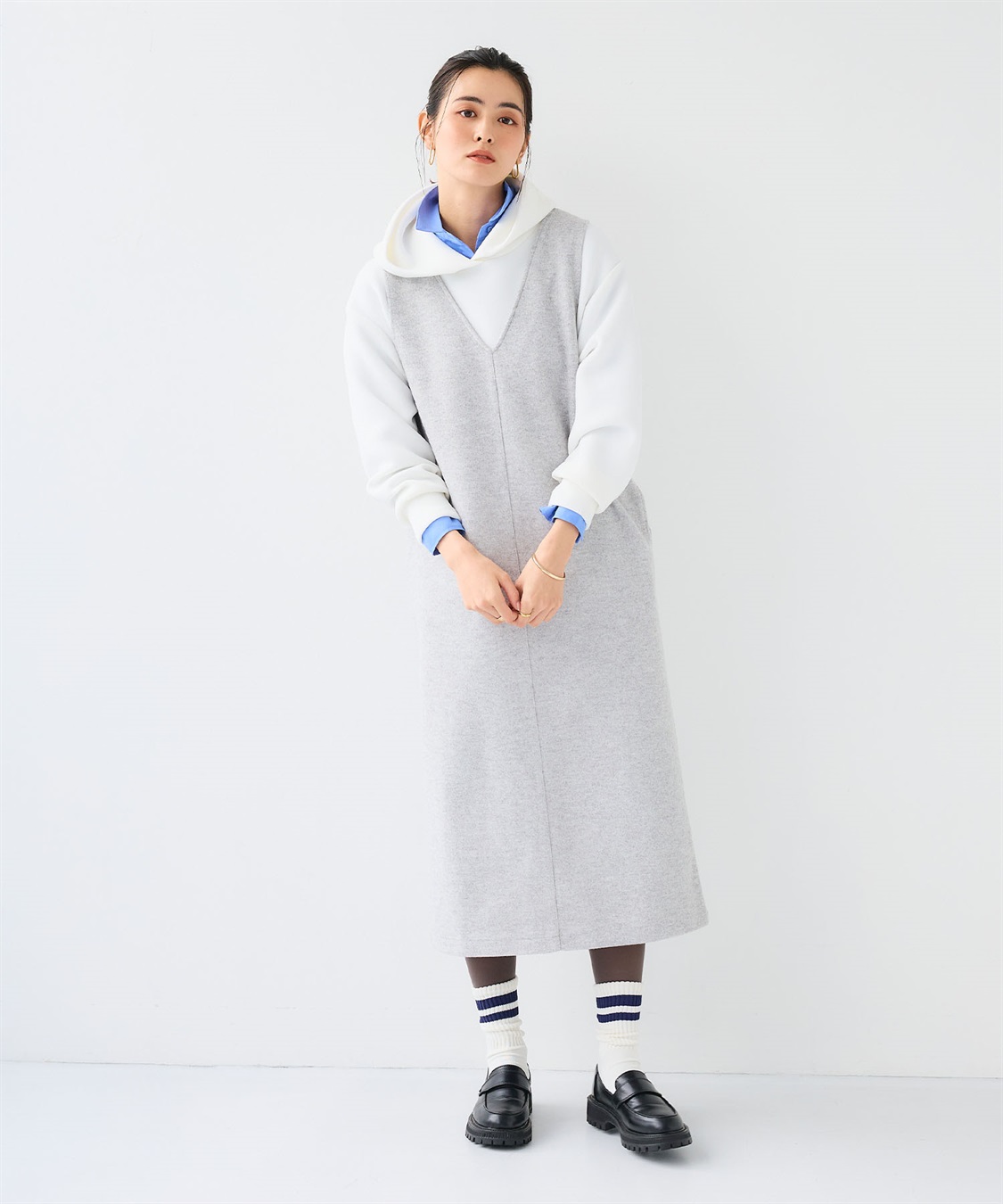 CROSS FUNCTION 《洗える》エブ楽 ウールライクジャンスカ【CF/クロスファンクション】_sub_15