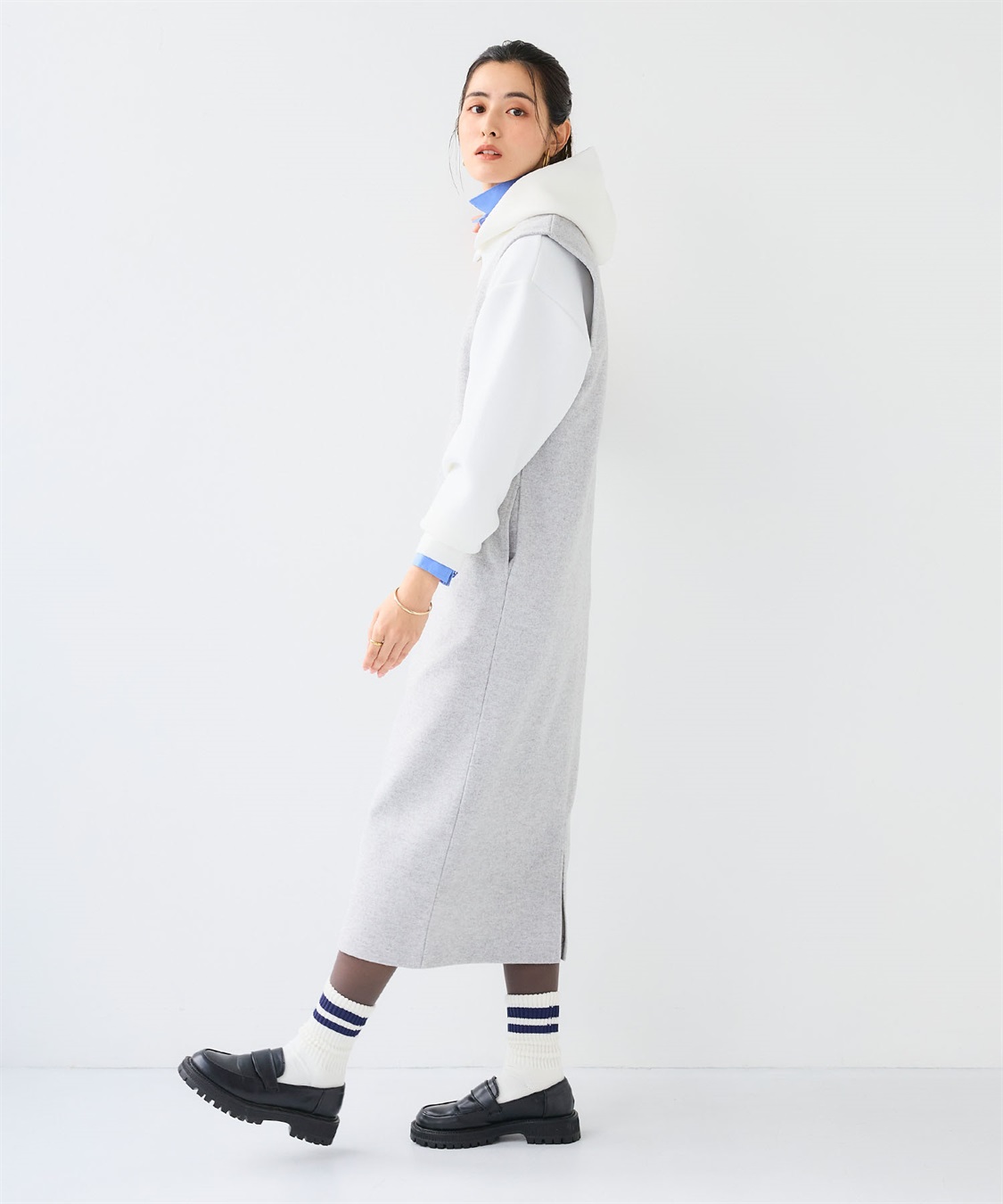 CROSS FUNCTION 《洗える》エブ楽 ウールライクジャンスカ【CF/クロスファンクション】_sub_21