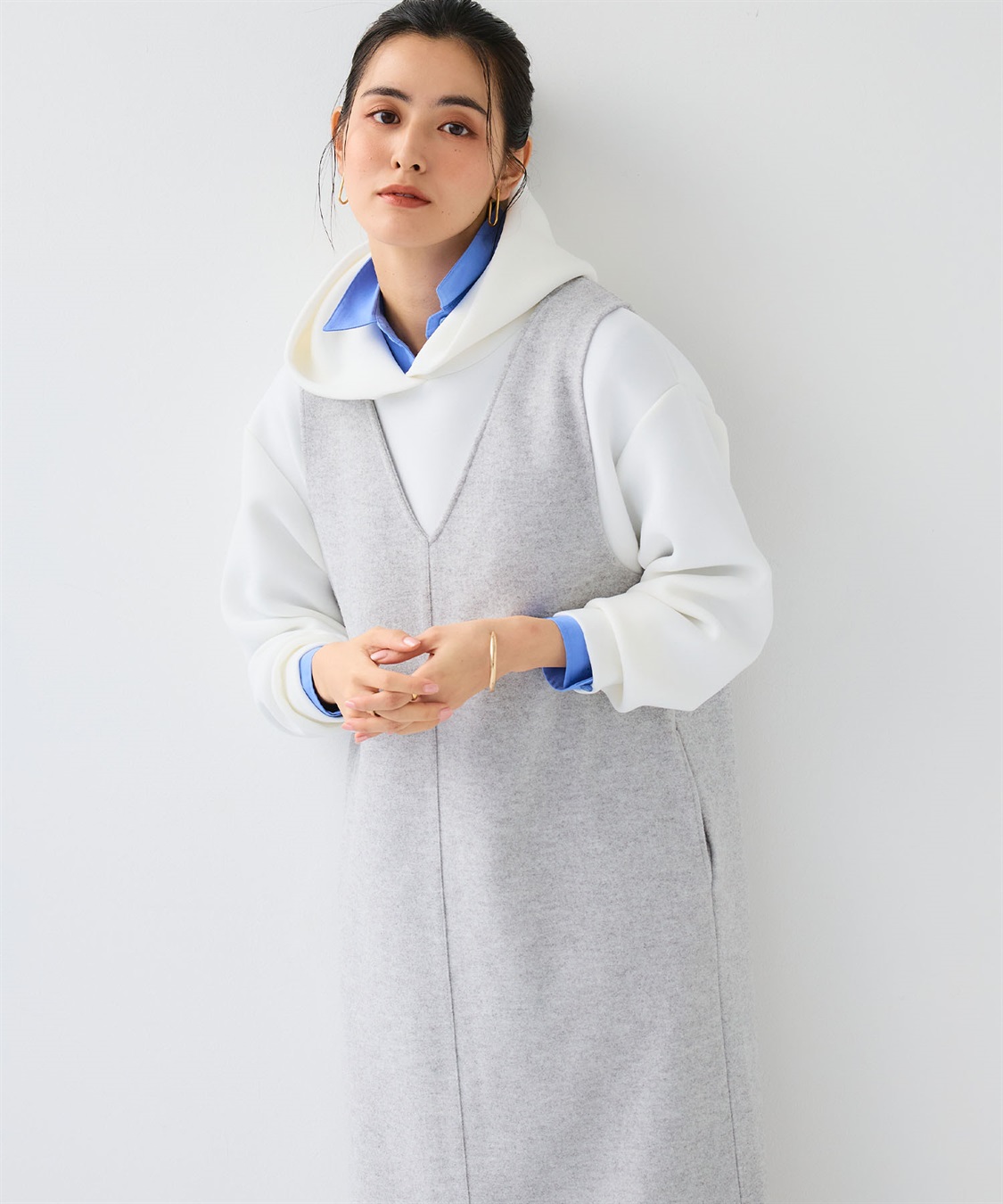 CROSS FUNCTION 《洗える》エブ楽 ウールライクジャンスカ【CF/クロスファンクション】_sub_24