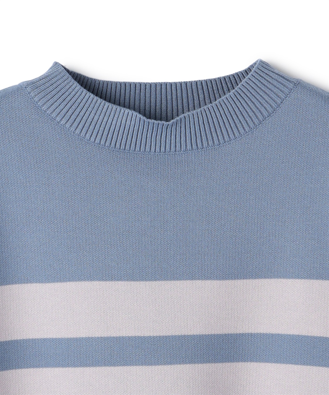 ATSURO TAYAMA ボーダージャカードニットトップス_sub_2