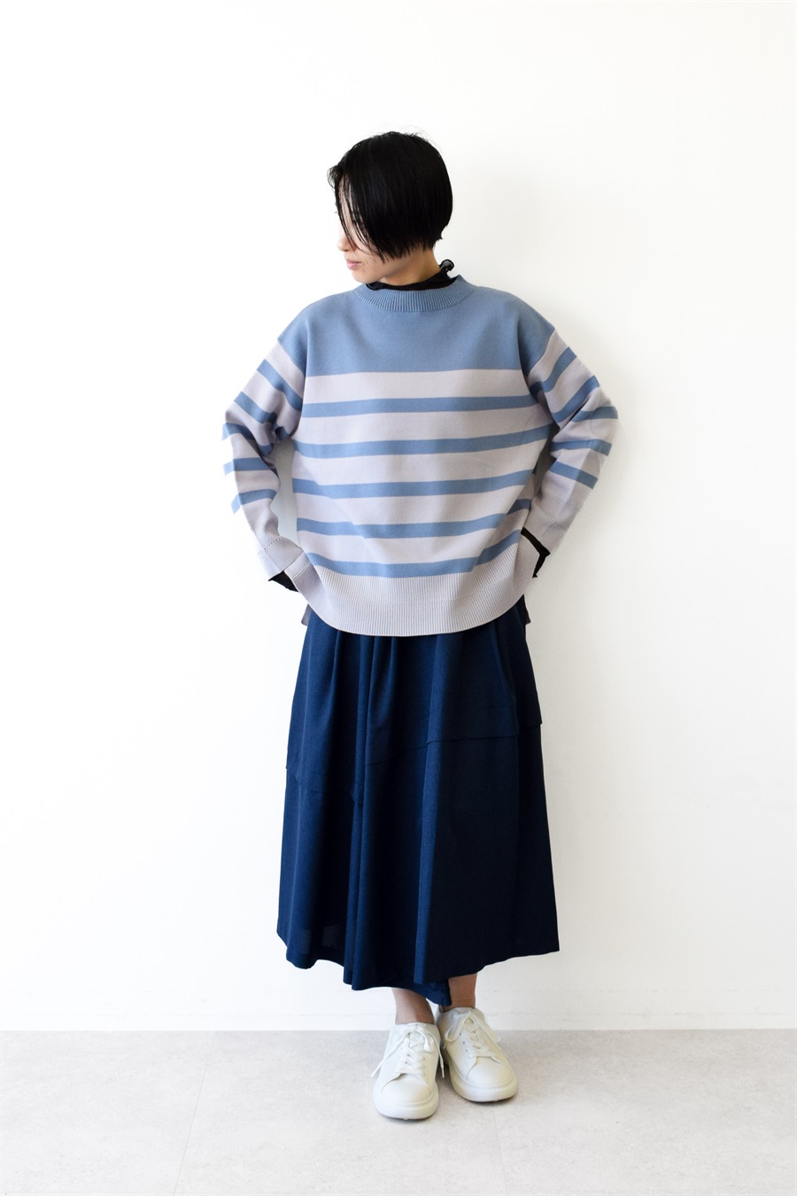 ATSURO TAYAMA ボーダージャカードニットトップス_sub_7