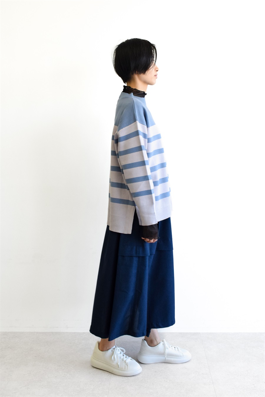 ATSURO TAYAMA ボーダージャカードニットトップス_sub_8