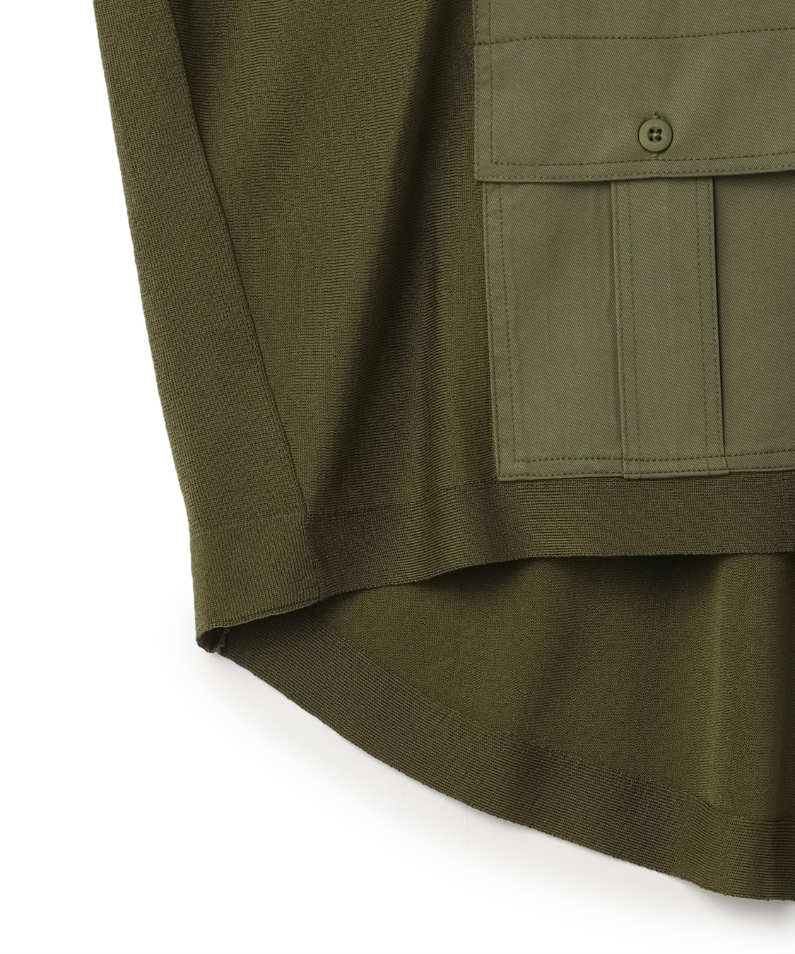 ATSURO TAYAMA 異素材切り替えニットプルオーバー_sub_5