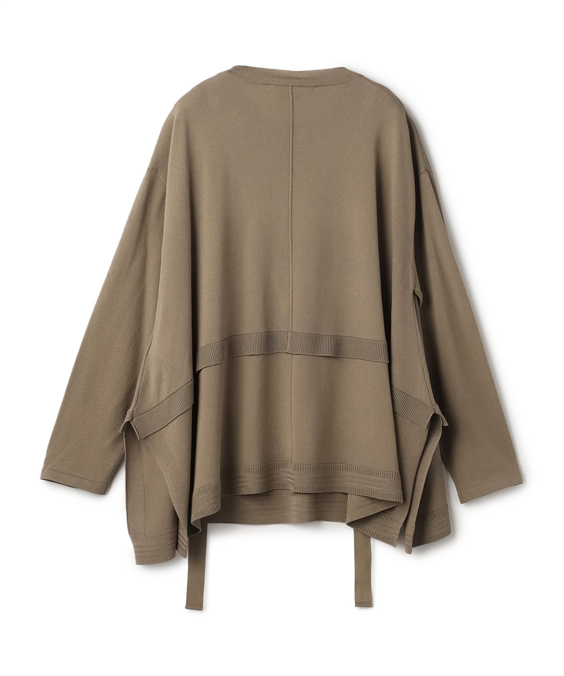 ATSURO TAYAMA ヘリンボーン柄ニットプルオーバー_sub_1