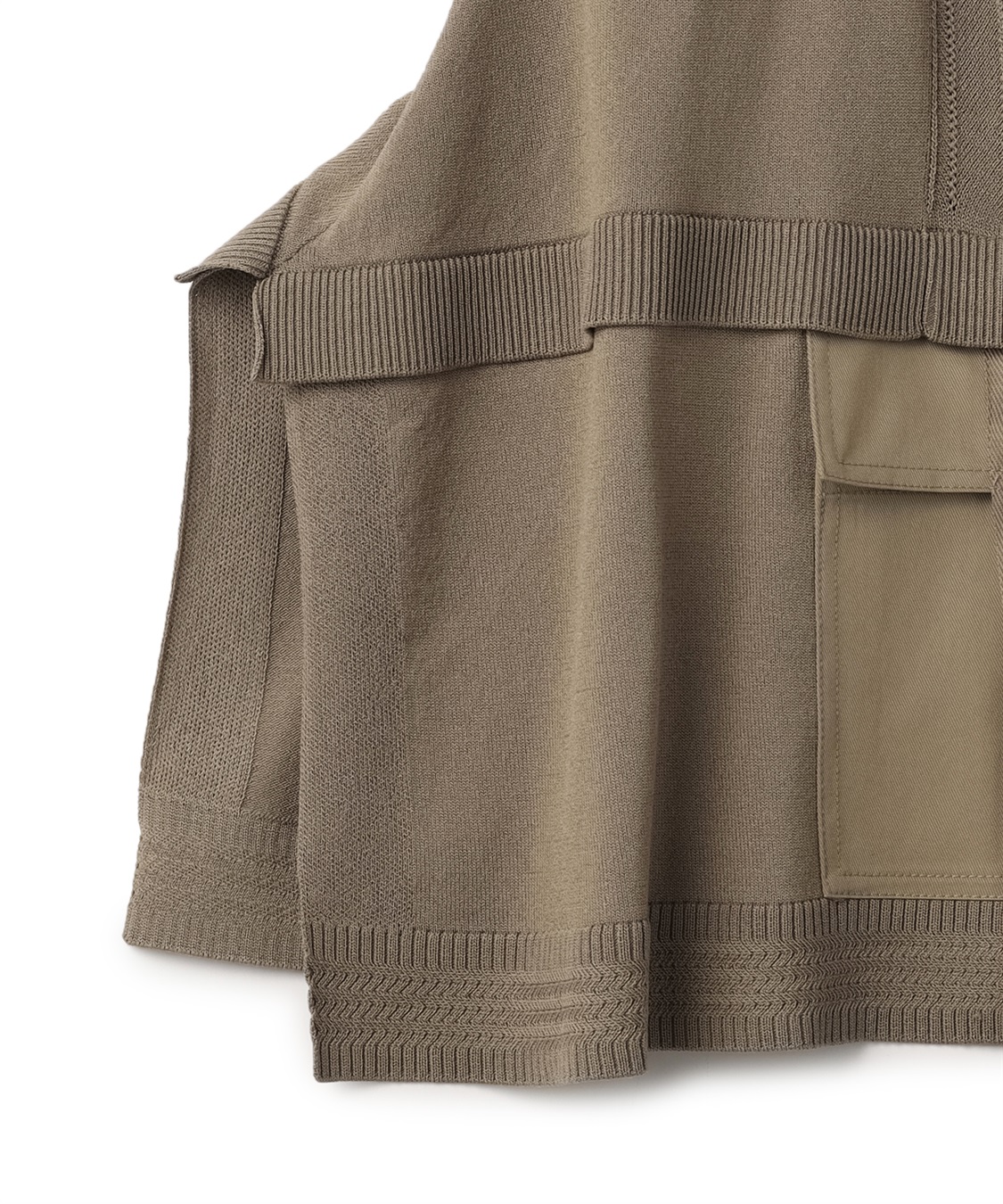 ATSURO TAYAMA ヘリンボーン柄ニットプルオーバー_sub_4