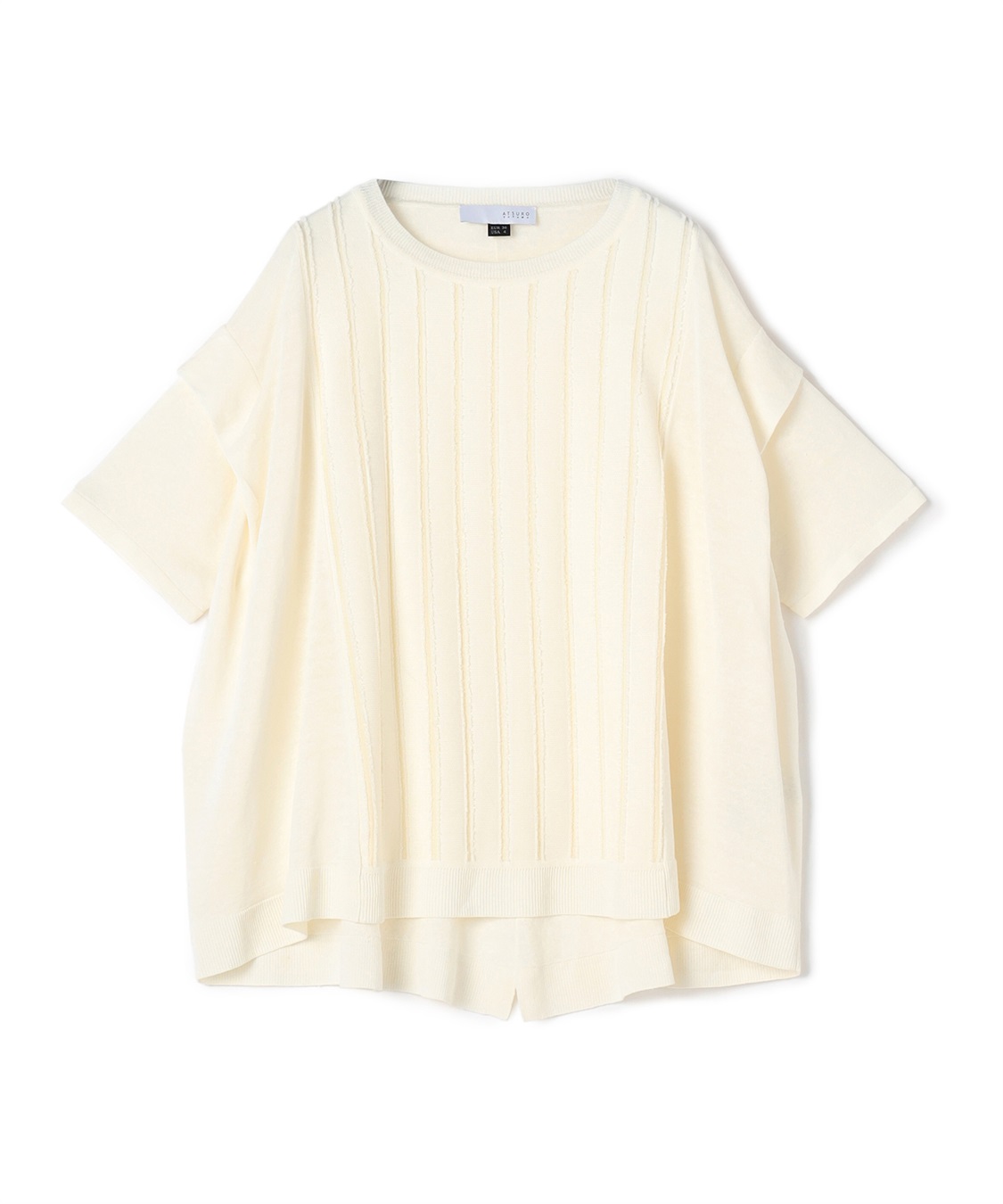 ATSURO TAYAMA 切り替えデザインニットプルオーバー_sub_1