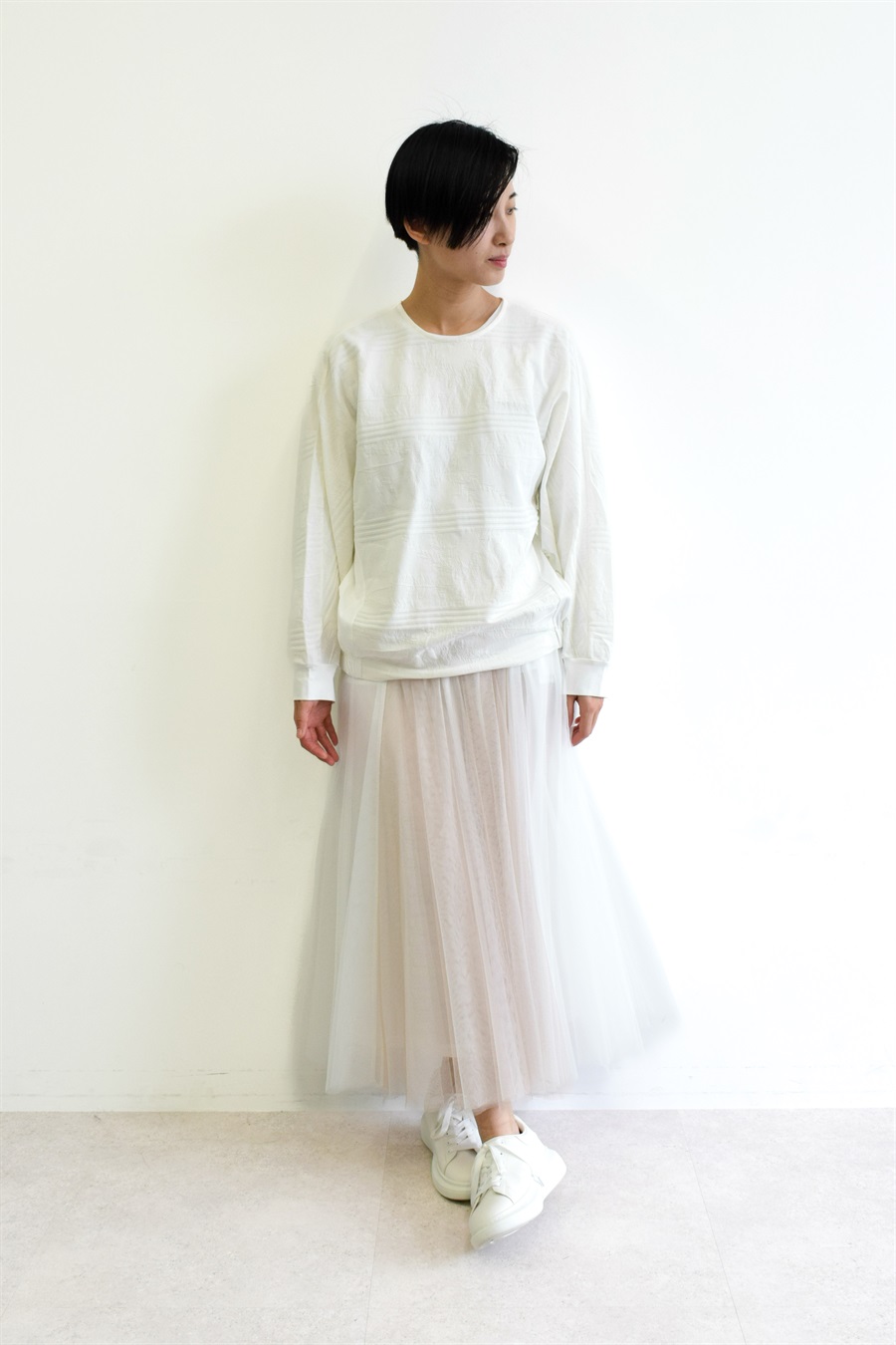 ATSURO TAYAMA フラワーデザインバックボタントップス_sub_8