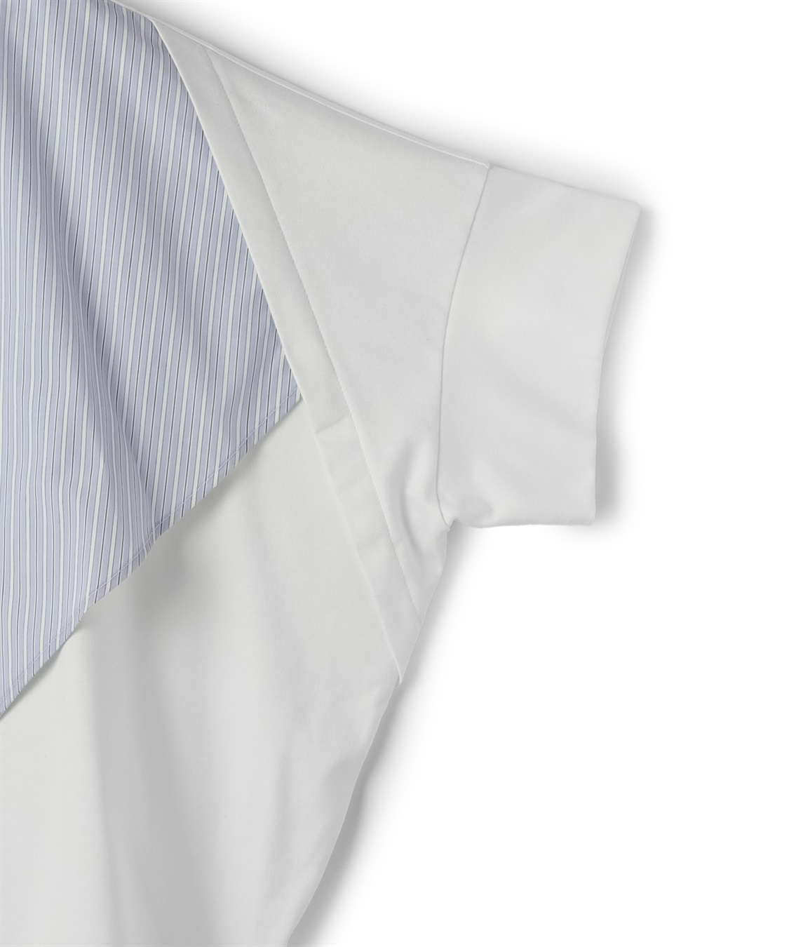 ATSURO TAYAMA 異素材切り替え変形シルエットプルオーバー_sub_3