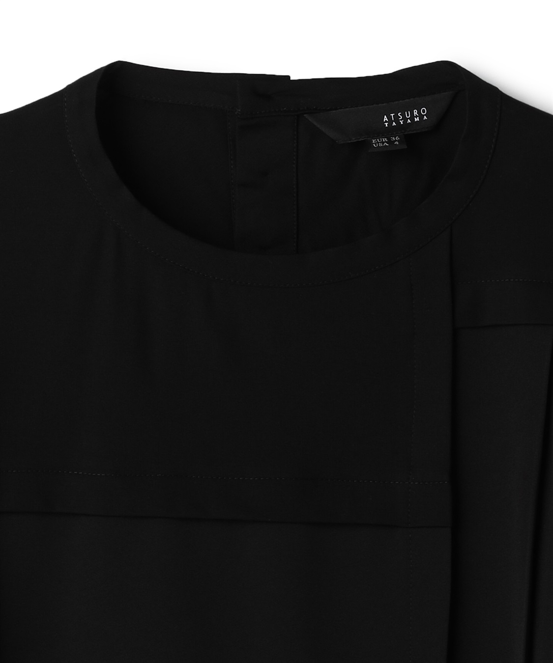 ATSURO TAYAMA 異素材切り替えプリーツプルオーバー_sub_2