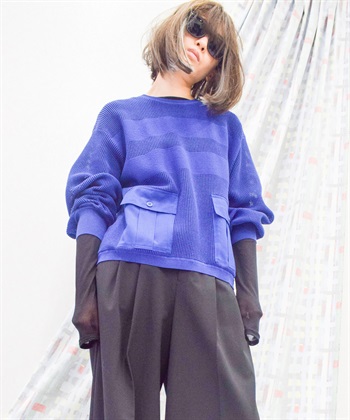 ATSURO TAYAMA ポケット付きメッシュプルオーバー_subthumb_8