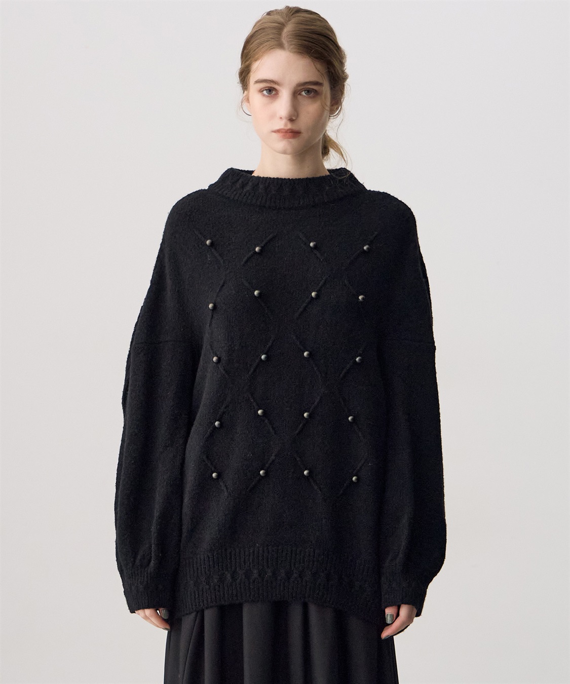 ATSURO TAYAMA パール付きブークレーニット_sub_1