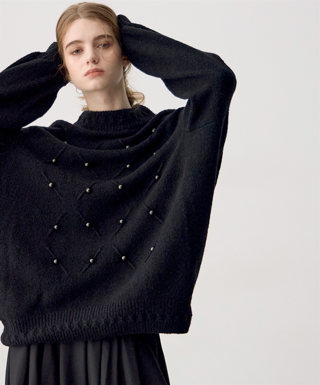 ATSURO TAYAMA パール付きブークレーニット_sub_7