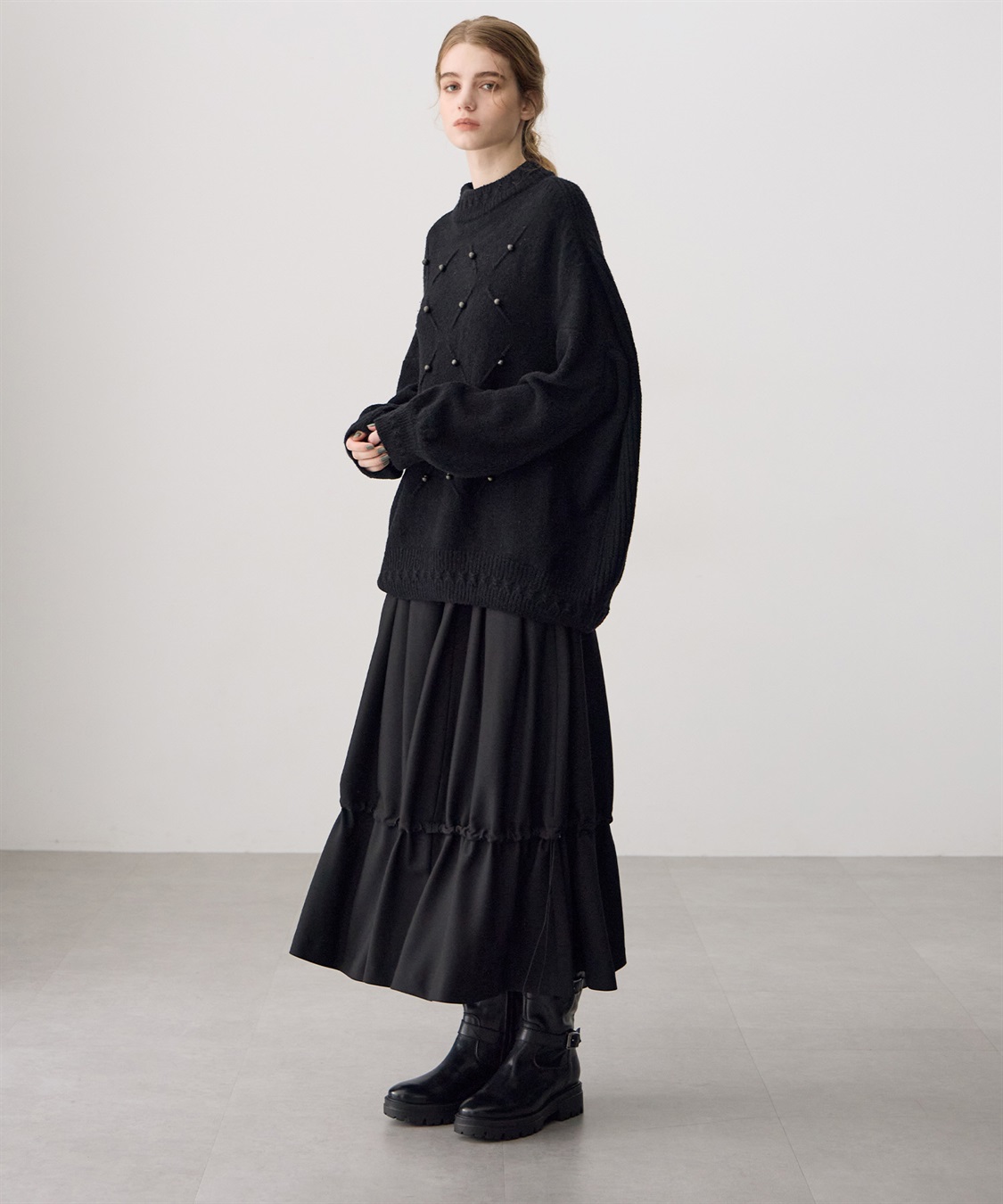 ATSURO TAYAMA パール付きブークレーニット_sub_11