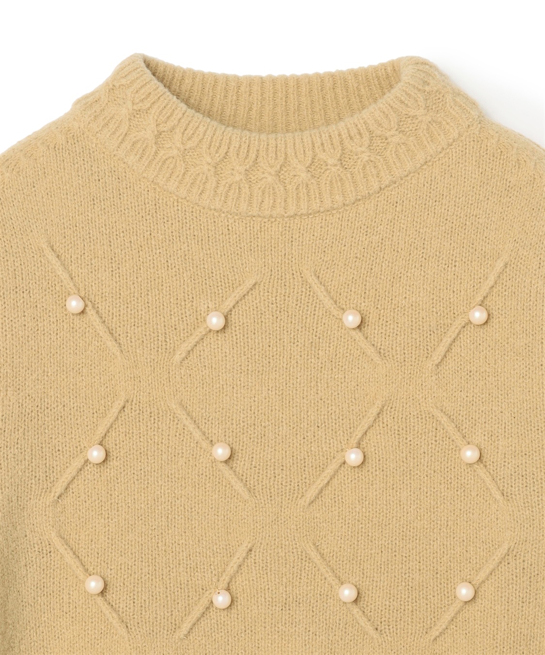 ATSURO TAYAMA パール付きブークレーニット_sub_16