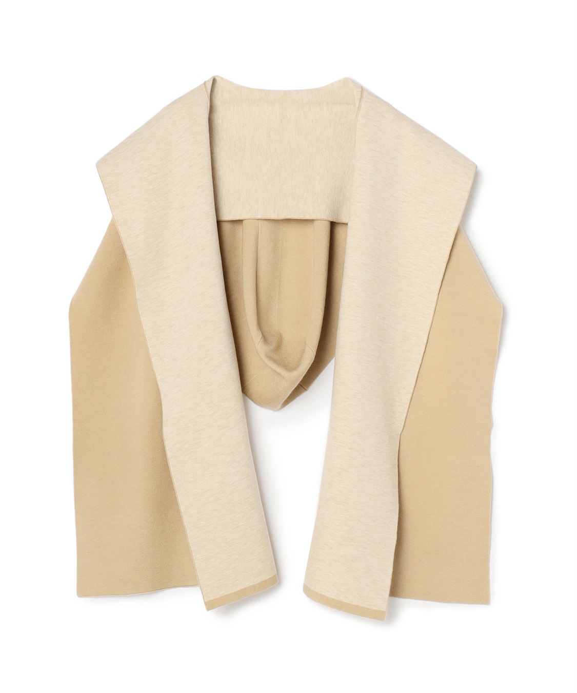 ATSURO TAYAMA 配色ストール付きニット_sub_8