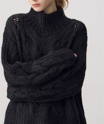 ATSURO TAYAMA ケーブル編みハイネックニット_subthumb_8