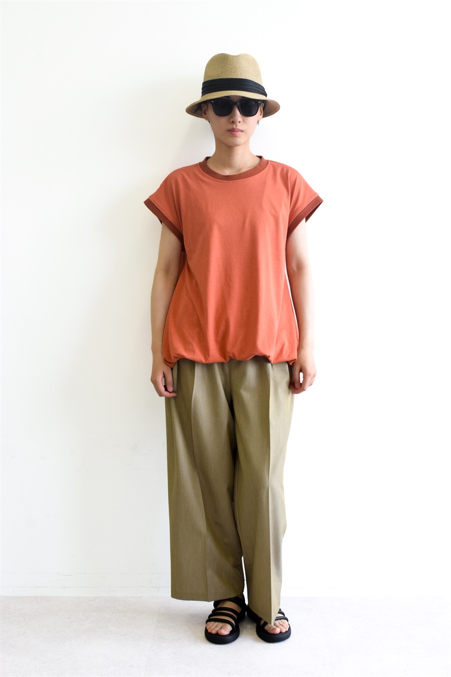 ATSURO TAYAMA プレーティング天竺裾バルーントップス_sub_9